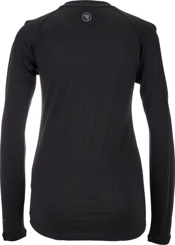 Endura Maillot de Corps pour Dames BaaBaa Blend L/S Baselayer - black/M