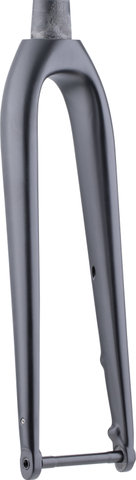 Blackheart Allroad Carbon Fork - titanium brushed | thru-axle | 28" | 1 1/8" - 1,5" tapered | 47 mm