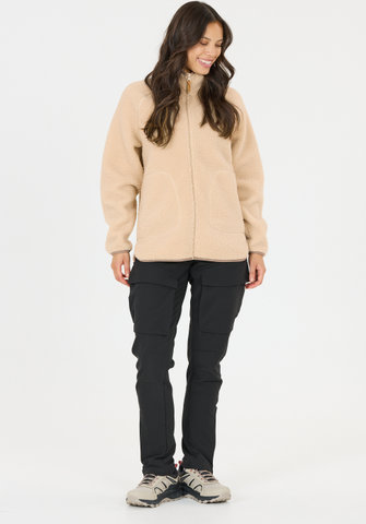 Whistler Pioneer Women's Teddy Fleece Jacket - oatmeal | S