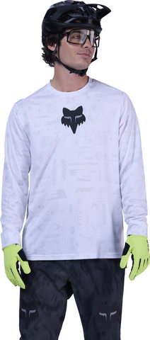 Fox Head Maillot à manches longues Ranger Lunar SE - blanc/S