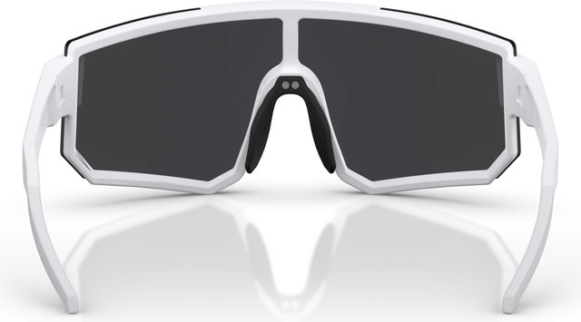 Bliz P005 Small Sports Glasses - matte white | purple mirror