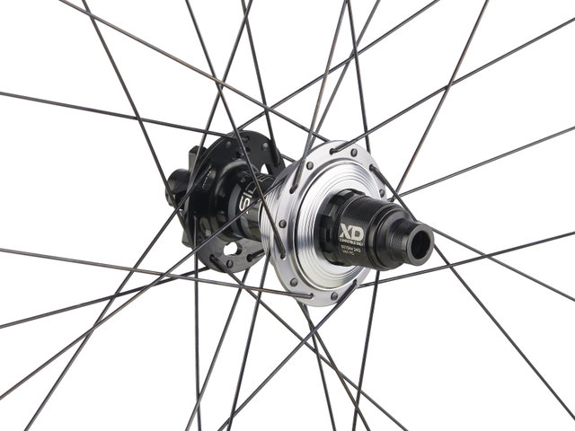 e*thirteen Grappler Sidekick Flux Enduro Carbon Boost 29"/27,5" Laufradsatz - black/Boost/148 mm/110 mm/Boost/29" (VR), 27,5" (HR)/SRAM XD/110 mm/SRAM XD/110 mm/148 mm
