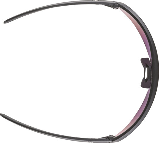 Alpina Turbo Pro Q-Lite Sports Glasses - black matte | mirror red