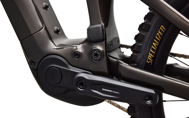 Specialized Vélo électrique tout-terrain Levo 4 EVO Comp Carbon 29"/27,5" - gloss warm smoke-pistachio | L | 180 mm | 155,0 mm | 44 mm | 29" (avant), 27,5" (arrière)