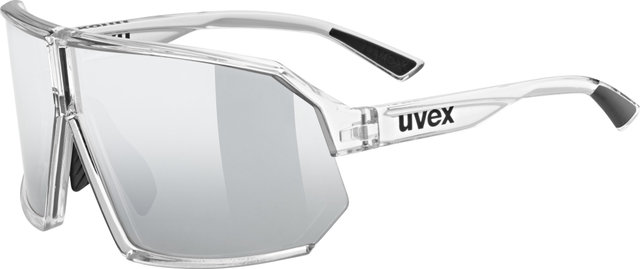 uvex lunettes de sport sportstyle 237 - clear/mirror silver