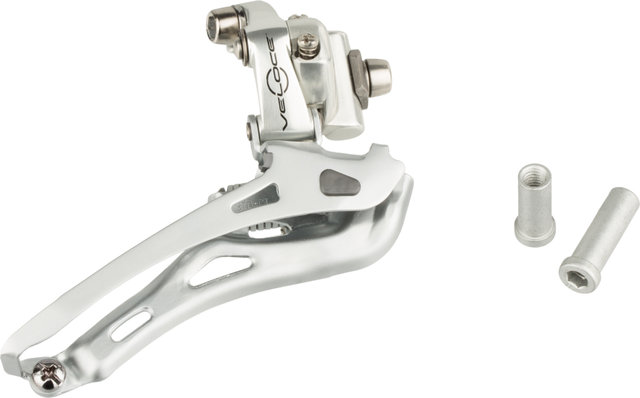 Campagnolo Desviador Veloce 2/10 velocidades - plata/soldado