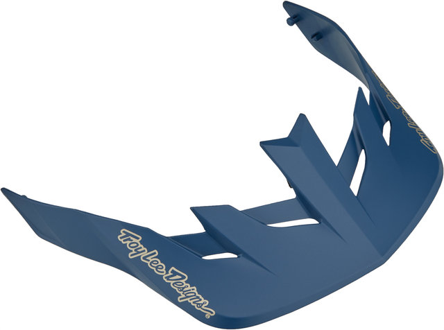 Troy Lee Designs Visera de repuesto para cascos Flowline SE MIPS - radian navy-titanium/universal