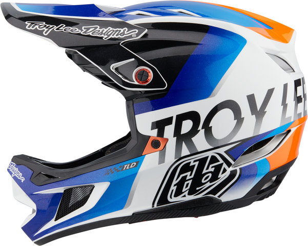 Casque D4 Composite MIPS - qualifier white-blue/55 - 56 cm