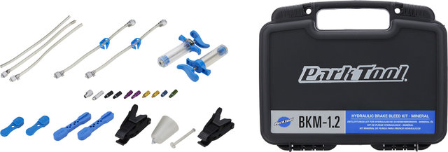 ParkTool Kit de purga aceite mineral BKM-1.2 - azul-negro/universal