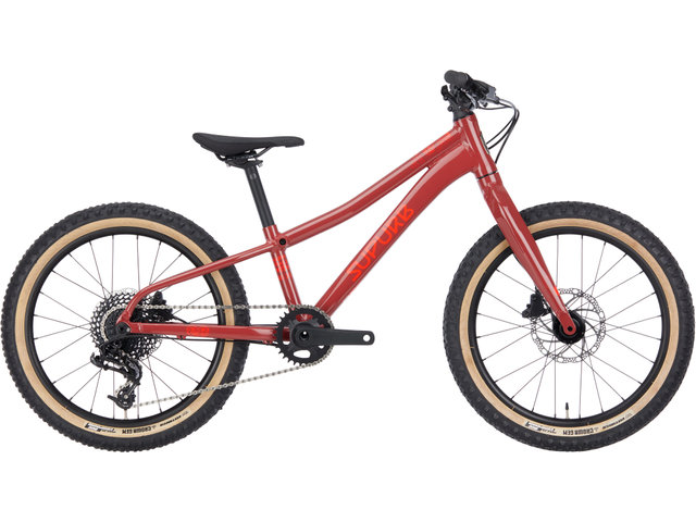 BO20 20" Kinderfahrrad - fox red/universal