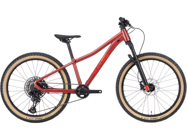 BO24 24" Kinderfahrrad - fox red/universal
