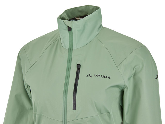 VAUDE Womens Kuro Rain Jacket - willow green/36