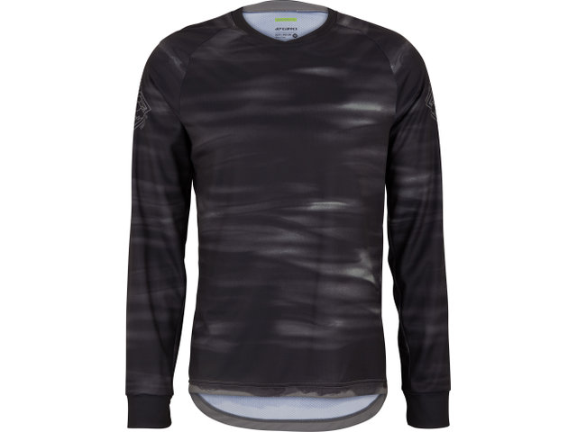 Roust LS Jersey - trail green-hot lap/M