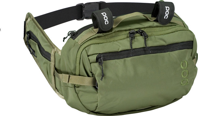 POC Sac Banane Hip Pack Hydro - epidote green/4 litres