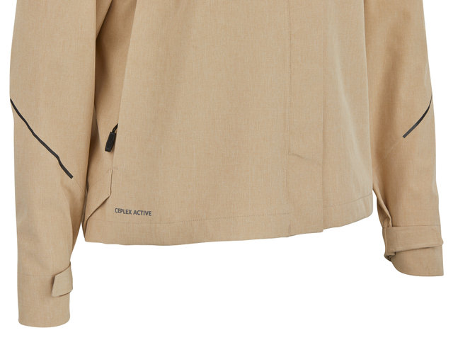 Womens Yaras V Jacket - linen/36