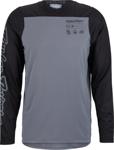 Skyline L/S Jersey - mono charcoal/M