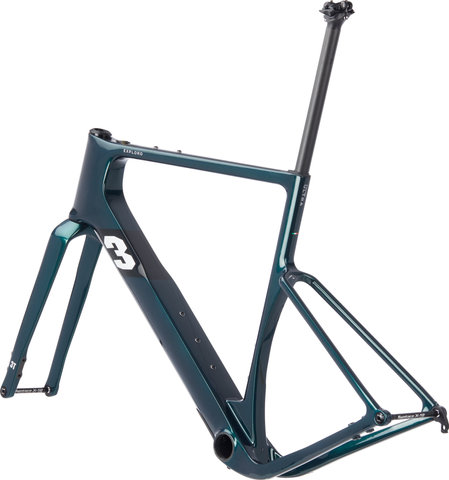 3T Exploro Ultra Carbon Rahmenkit - racing green/M