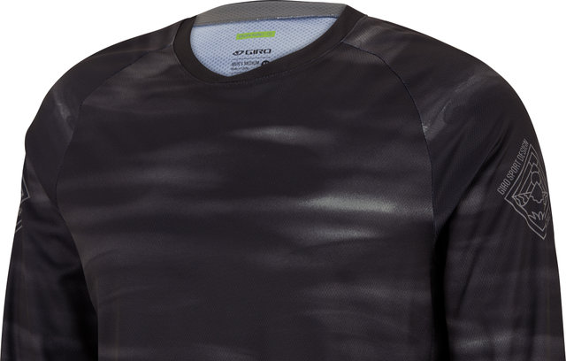 Roust LS Jersey - trail green-hot lap/M