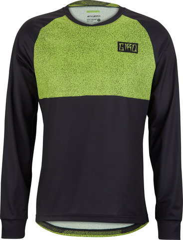Roust LS Jersey - ano lime breakdown/M