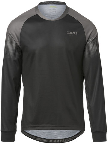 Maillot Roust LS - black-charcoal transition/M