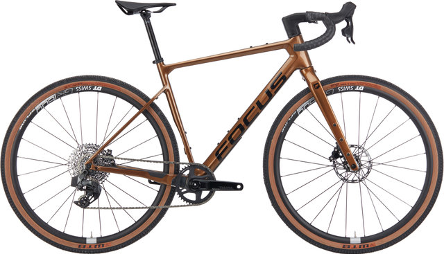 FOCUS ATLAS 8.9 Carbon 28" Gravelbike - gold brown/M