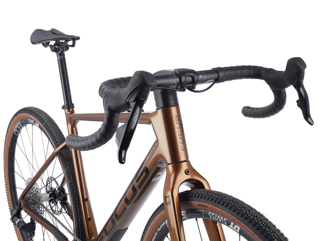 FOCUS ATLAS 8.9 Carbon 28" Gravel Bike - gold brown/M