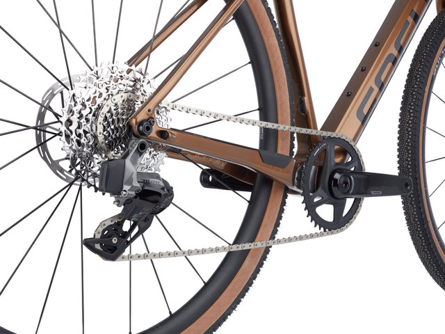 Bici Gravel ATLAS 8.9 Carbon 28" - gold brown/M