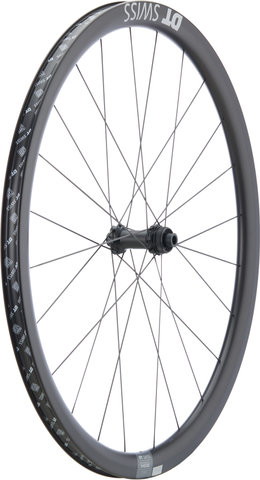 DT Swiss Set de Roues en Carbone CRC 1400 SPLINE 35 Disc Center Lock 28" - noir/Set de 28" (avant 12x100 + arrière 12x142) Shimano