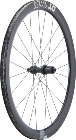 DT Swiss CRC 1400 SPLINE 45 Disc Center Lock Carbon 28" Laufradsatz - schwarz/28" Satz (VR 12x100 + HR 12x142) Shimano