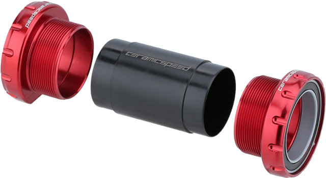 CeramicSpeed BSA 30 MTB Coated Bottom Bracket - red/BSA