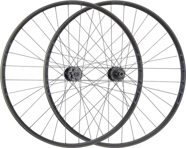 NoTubes Juego de ruedas Crest S2 Disc 6 agujeros 29" Boost - negro/29" set (RD 15x110 Boost + RT 12x148 Boost) SRAM XD