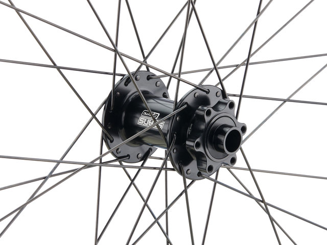 NoTubes Crest S2 6-Bolt Disc 29" Boost Wheelset - black/29" set (front 15x110 Boost + rear 12x148 Boost) SRAM XD