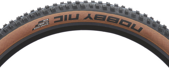 Schwalbe Cubierta plegable Nobby Nic Evolution ADDIX SpeedGrip Super Race 29" - negro-transparent skin/29x2,4