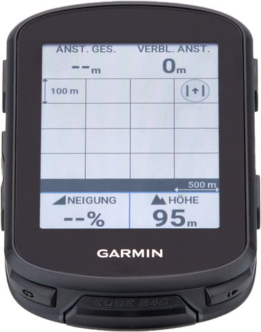 Garmin Edge 840 GPS Bike Computer + Navigation System - noir/universal