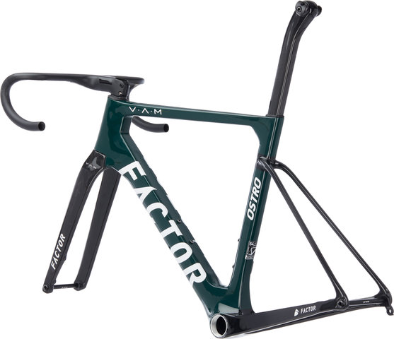 OSTRO V.A.M. Disc Carbon Rahmenkit - factor racing green/54 cm