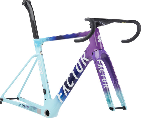 OSTRO V.A.M. Disc Carbon Rahmenkit - oceanic edition/54 cm