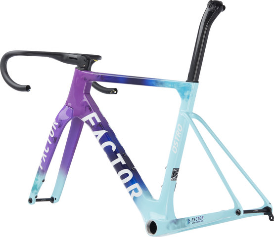 OSTRO V.A.M. Disc Carbon Rahmenkit - oceanic edition/54 cm