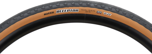 Maxxis Cubierta plegable Receptor Dual EXO TR 28" - negro-tanwall/28 /40 /40-622