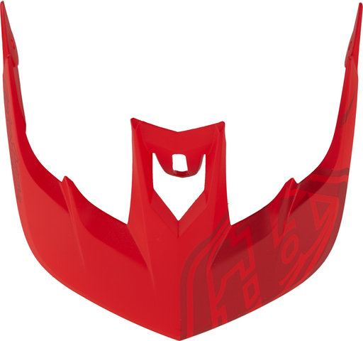 Troy Lee Designs Spare Visor for Stage Helmets - signature red/universal