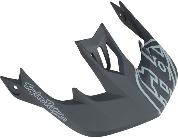 Troy Lee Designs Spare Visor for Stage Helmets - stealth gray/universal