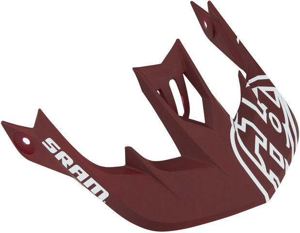 Troy Lee Designs Visera de repuesto para cascos Stage - nova SRAM burgundy/universal