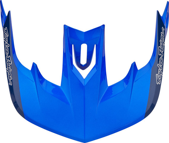 Troy Lee Designs Visera de repuesto para cascos Stage - valance blue/universal