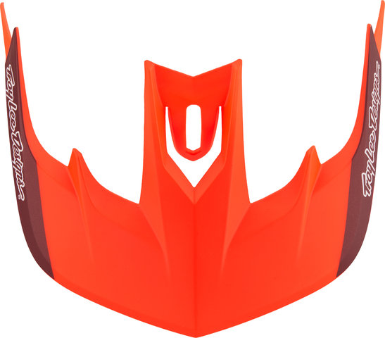 Troy Lee Designs Spare Visor for Stage Helmets - valance red/universal