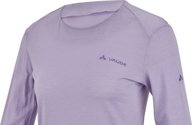 VAUDE Shirt Womens Yaras LS Wool - pastel lilac/36