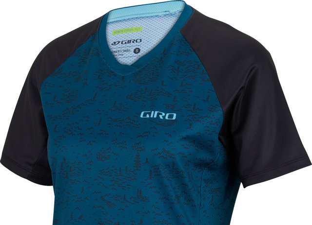 Giro Roust Damen Trikot - harbor blue scree/S