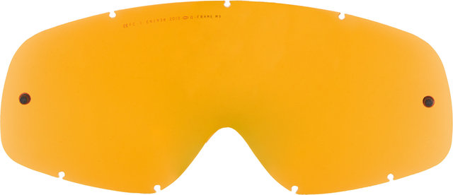 Oakley Verres pour Masque MX O Frame®/MX PRO Frame®/H2O Frame® - fire iridium/universal