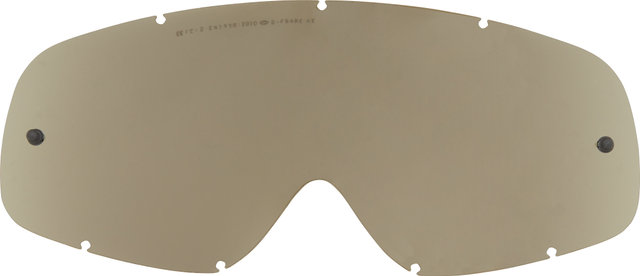 Oakley Lentes de rep. p. máscara MX O Frame®/MX PRO Frame®/H2O Frame® Goggle - dark grey/universal