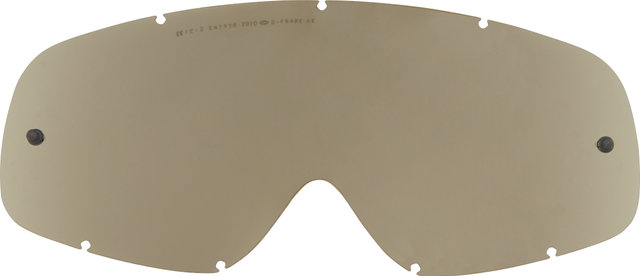 Lentes de rep. p. máscara MX O Frame®/MX PRO Frame®/H2O Frame® Goggle - dark grey/universal