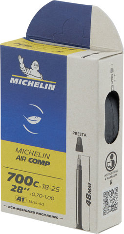 Michelin Schlauch A1 Aircomp für 28" - universal/18-25 x 622 SV 48 mm