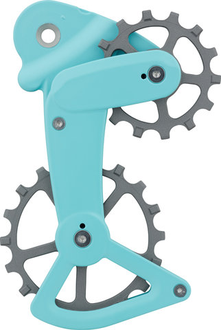 CeramicSpeed Sistema de engranajes OSPW X Cerakote Coated Limited p. SRAM Eagle AXS - turquoise-silver/universal